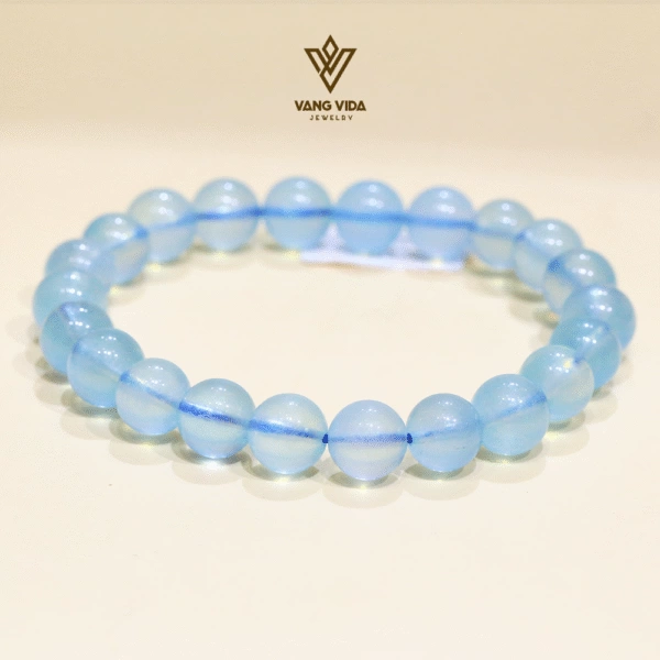 Vòng Aquamarine 8mm | 1
