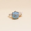 Nhẫn Túi tiền Aquamarine S925 | 2